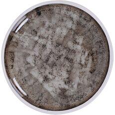 Πιάτο ρηχό με υφή μαρμάρου Stoneware Φ20cm