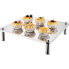 Stand παρουσίασης inox 41x38x9(Y)cm