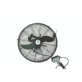 Ανεμιστήρας COLORATO βιομηχανικού τύπου επιτοίχιος με τηλεχειριστήριο 120W