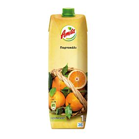 Χυμός AMITA νέκταρ πορτοκάλι (1lt)