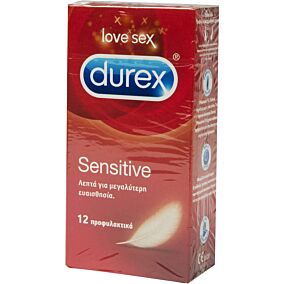 Προφυλακτικά DUREX Sensitive πολύ λεπτά (12τεμ.)
