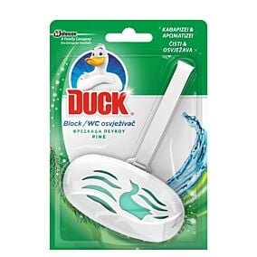 Αποσμητικό τουαλέτας DUCK block με θήκη άρωμα πεύκο