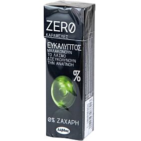 Καραμέλες ΛΑΒΔΑΣ Zero ευκάλυπτος χωρίς ζάχαρη (32g)