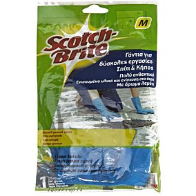Γάντια SCOTCH-BRITE κουζίνας heavy duty, medium (1τεμ.)