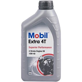 Λιπαντικό MOBIL κινητήρα 1lt, 10W40 ημισυνθετικό (4τεμ.x1lt)