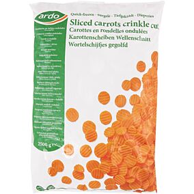 Καρότα ARDO σε κυματιστές φέτες κατεψυγμένα (2,5kg)