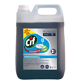 Απορρυπαντικό CIF powered by Svelto Pro πλυντηρίου πιάτων στεγνωτικό, υγρό (5lt)