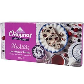 Χαλβάς ΑΦΟΙ ΠΑΠΑΓΙΑΝΝΗ Όλυμπος super fruits (250g)