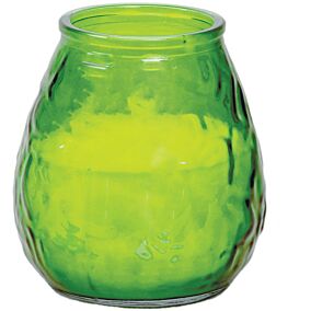 Κερί KCB Bistro Light 70 ωρών σε ποτήρι πράσινο Kiwi