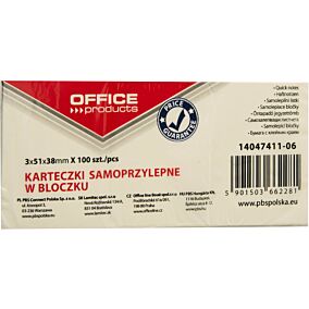 Χαρτάκια σημειώσεων OFFICE PR 38x51cm