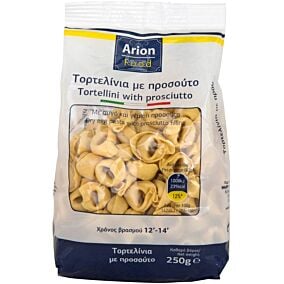 Ζυμαρικά ARION FOOD γεμιστά τορτελίνι με προσούτο (250g)