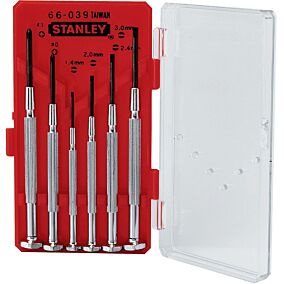 Κατσαβίδια STANLEY ακριβείας σετ