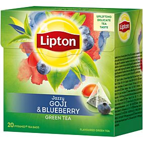 Τσάι LIPTON green tea blueberry & goji (20x1,4g)