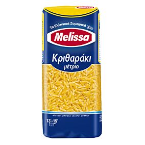 Πάστα ζυμαρικών MELISSA κριθαράκι μέτριο (500g)