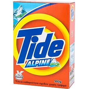 Απορρυπαντικό TIDE Alpine για πλύσιμο στο χέρι, σε σκόνη (900g)