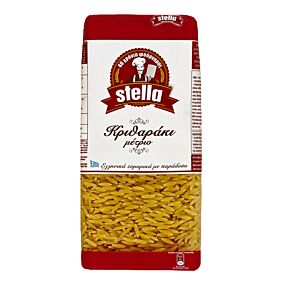 Πάστα ζυμαρικών STELLA κριθαράκι μέτριο (500g)