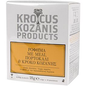 Αφέψημα KROCUS KOZANIS με μέλι (10τεμ.)
