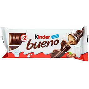 Γκοφρέτα KINDER BUENO σοκολάτα φουντούκι (43g)