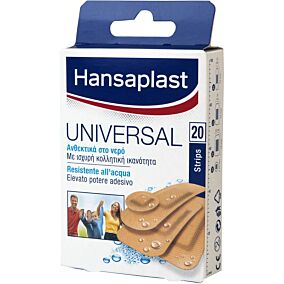 Επιδεσμικά HANSAPLAST Antibacterial αδιάβροχα (20τεμ.)