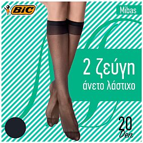 BIC καλσόν Mibas 20D Mouse Graph 2τεμ.