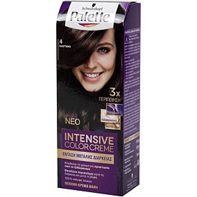 Βαφή μαλλιών SCHWARZKOPF palette semi set καστανό νο.4