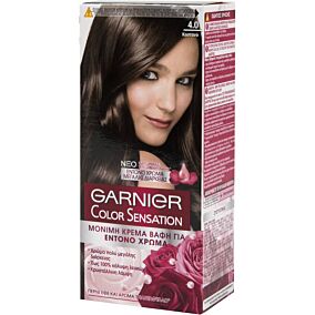 Βαφή μαλλιών GARNIER color sensation no.4.0 (40ml)