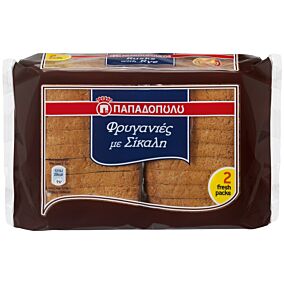 Φρυγανιά ΠΑΠΑΔΟΠΟΥΛΟΥ σίκαλης (160g)