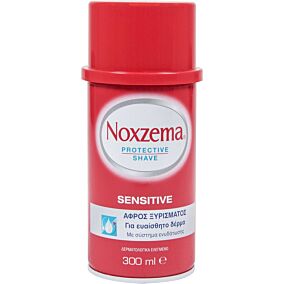 Αφρός ξυρίσματος NOXZEMA protective shave sensitive skin (300ml)