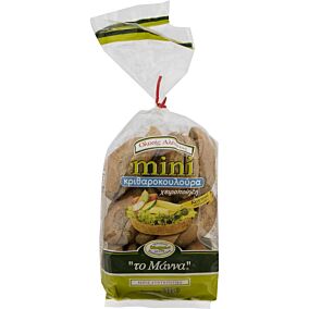 Κριθαροκουλούρα ΤΟ ΜΑΝΝΑ mini ολικής άλεσης (400g)