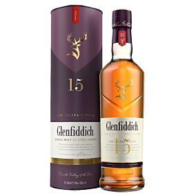 Ουίσκι GLENFIDDICH 15 ετών Single Malt (700ml)