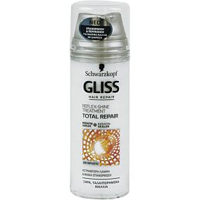 Λάδι περιποίησης μαλλιών SCHWARZKOPF Gliss Treatment Total Repair Reflex Shine (150ml)