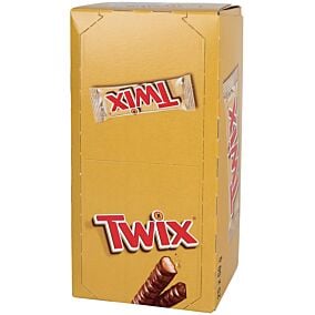 Σοκολάτα TWIX γάλακτος με γέμιση μπισκότο (50g)
