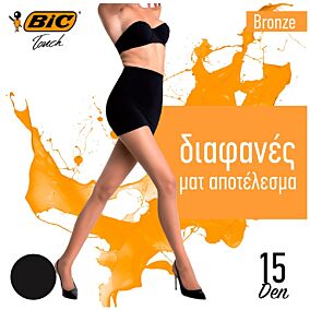 BIC καλσόν Bronze 15D Black L/3