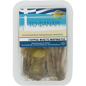 Γαύρος ΤΟ ΦΑΝΑΡΙ μαρινάτος φιλέτο (150g - στραγγισμένο βάρος 90g)