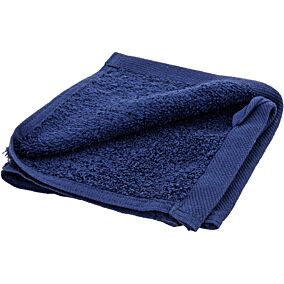 Πετσέτα YASEMI λαβέτα 100% βαμβακερή navy 30x30cm