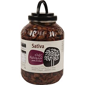 Ελιές SATIVA καλαμών κομμένες στη μέση (3kg)