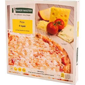 Πίτσα BAKER MASTER 4 τυριά κατεψυγμένα (420g)