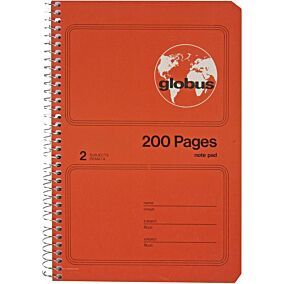 Τετράδιο GLOBUS classic Α5 2 θέματα 100φύλλων