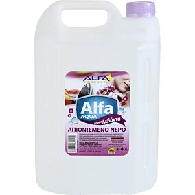 Απιονισμένο νερό ALFA AQUA λεβάντα (4lt)