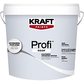 Μονωτικό KRAFT ταράτσας, λευκό (3lt)