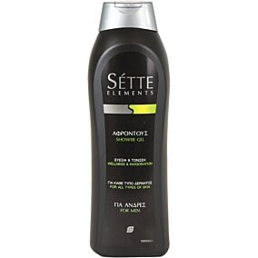 Αφρόλουτρο SETTE ELEMENTS ευεξία και τόνωση για άνδρες (1lt)