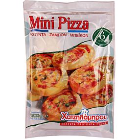 Πιτσάκια mini ΧΑΤΖΗΛΑΜΠΡΟΥ (360g)