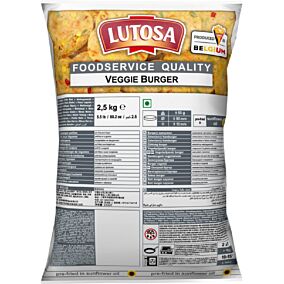 Μπιφτέκι λαχανικών LUTOSA κατεψυγμένο (2,5kg)
