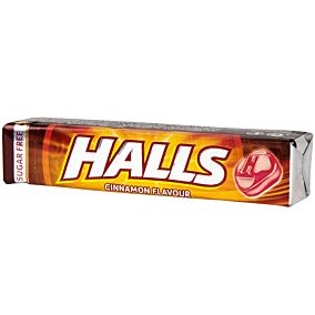 Καραμέλες HALLS κανέλα (32g)