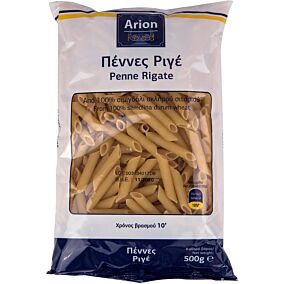 Πάστα ζυμαρικών ARION FOOD πέννες ριγέ (500g)