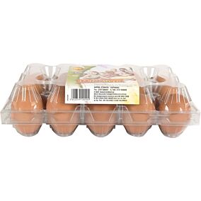 Αυγά ΤΣΑΟΥΣΗΣ φρέσκα μεσαία (15x53-63g)