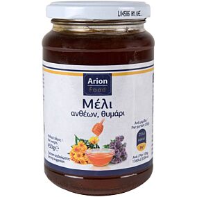 Μέλι ARION FOOD ανθέων με θυμάρι (450g)