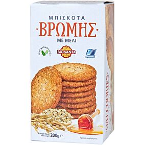 Μπισκότα ΒΙΟΛΑΝΤΑ βρώμη με μέλι (200g)