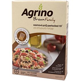 Ρύζι AGRINO καστανό πιλάφι (500g)