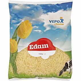 Τυρί VEPO edam τριμμένο 40% λιπαρά (1kg)
